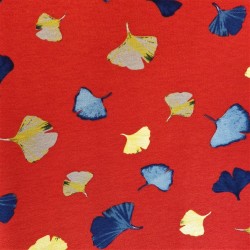 Tissu jersey viscose à Ginkgo : 11.85€