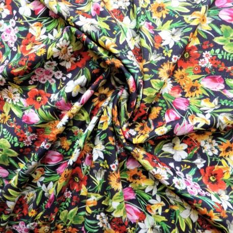 Tissu jersey coton Garden : 14.97€