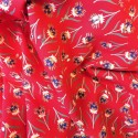 Tissu crêpe lisse à lurex : 13.90€