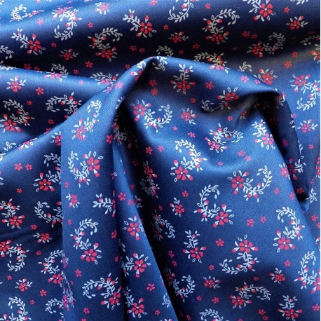 Tissu satin coton : 17.85€