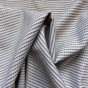 Tissu jacquard pointilliste : 14.50€