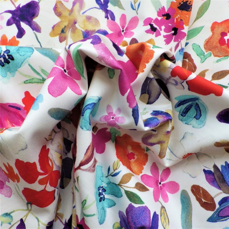 Tissu gabardine élasthanne : 16.80€