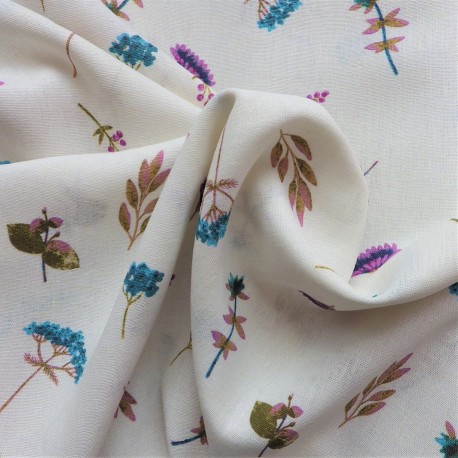 Tissu lin polyester : 11.85€