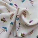 Tissu lin polyester : 11.85€