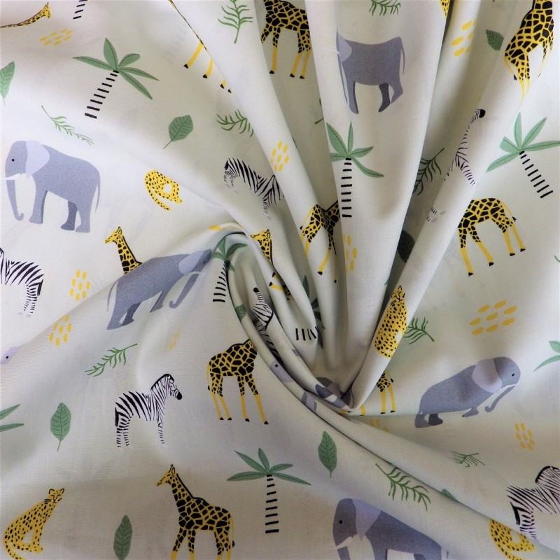 Tissu coton savane : 8.50€