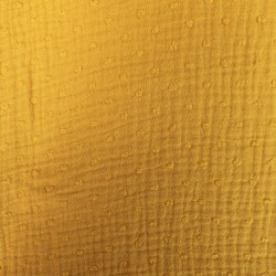 Tissu double gaze plumetis 11.85€