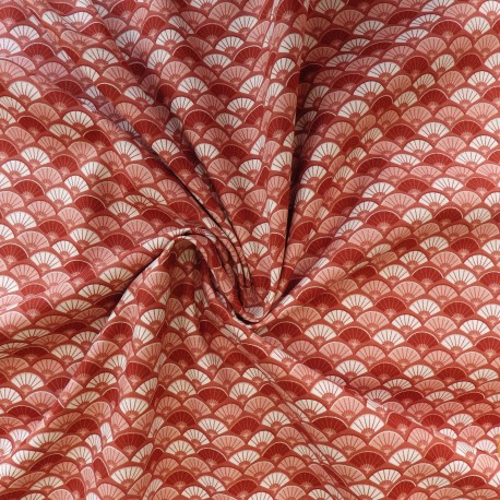 Tissu coton à éventails : 8.50€