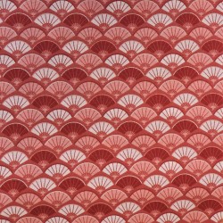 Tissu coton à éventails : 8.50€