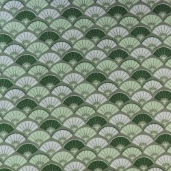 Tissu coton à éventails : 8.50€