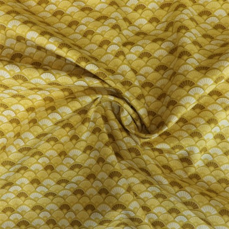 Tissu coton éventail : 8.50€