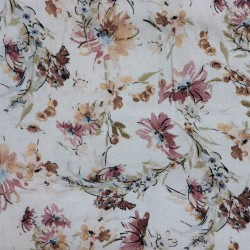 Tissu lin viscose  withe : 13.60€