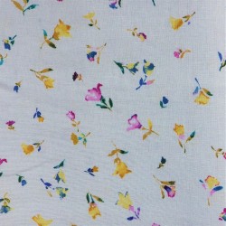 Tissu lin viscose  white : 13.60€