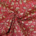 Tissu popeline coton PrintWine : 8.50€