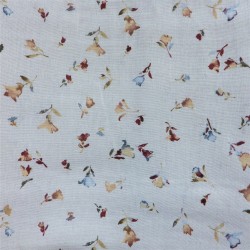 Tissu lin viscose  white : 13.60€