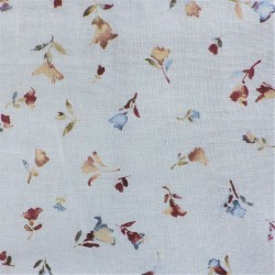 Tissu lin viscose  white : 13.60€