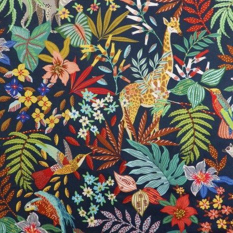 Tissu sergé coton Zanzibar : 14.70€