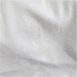 Tissu voile façonné à fleurs : 13.80€