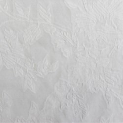 Tissu voile façonné à fleurs : 13.80€