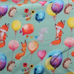 Tissu sweat coton Nieuwkoop : 15.70€