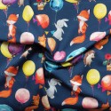 Tissu sweat coton Nieuwkoop : 15.70€