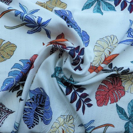 Tissu viscose à fils lurex :  12.90€