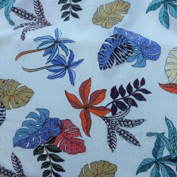 Tissu viscose à fils lurex :  12.90€