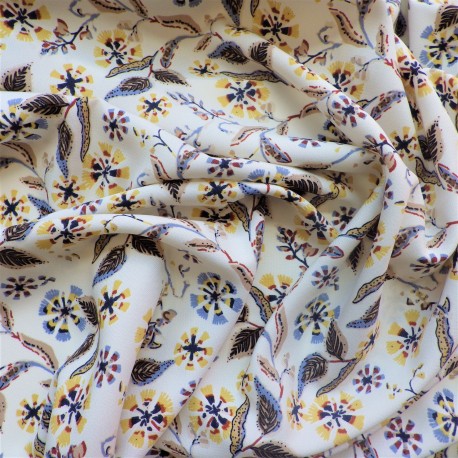 Tissu crêpe lisse : 12.90€