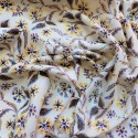 Tissu crêpe lisse : 12.90€