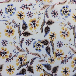 Tissu crêpe lisse : 12.90€
