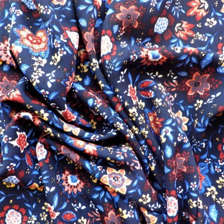 Tissu crêpe lisse : 12.90€