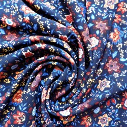 Tissu crêpe lisse : 12.90€