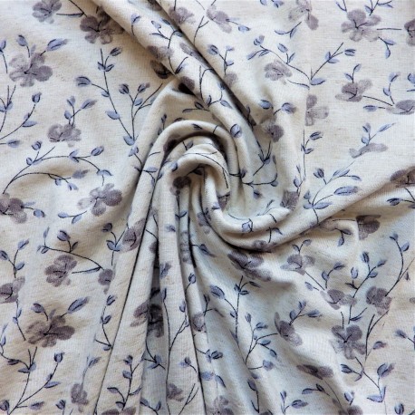 Tissu jersey viscose lin : 11.85€