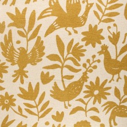 Tissu toile coton Natté Otomi
